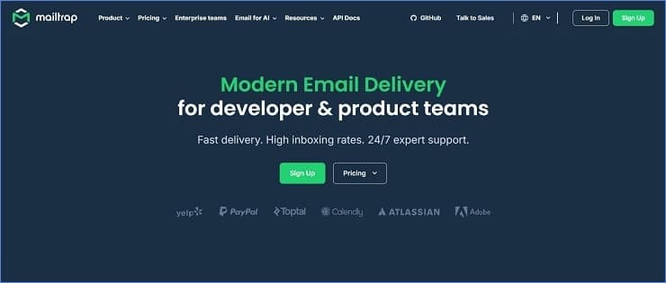 Mailtrap - Amazon SES Alternative With AI Agent