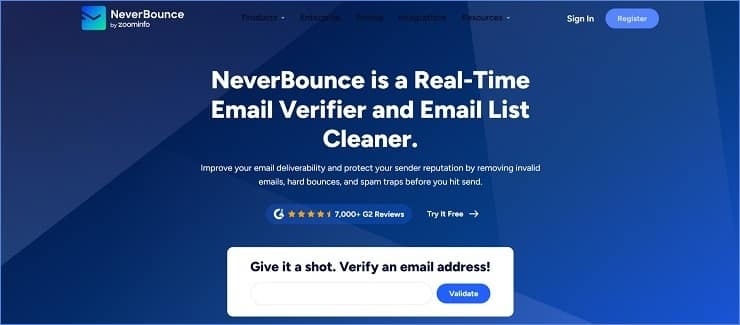 NeverBounce - Fastest Emailable Alternatives