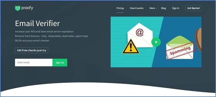 Proofy - Free Emaill List Verify Alternative