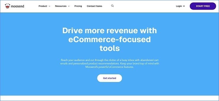 Moosend - eCommerce Email Marketing Platform