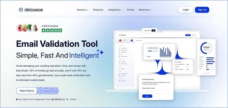 DeBounce - Affordable ZeroBounce Competitors