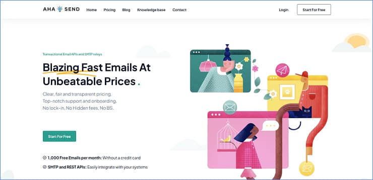 AhaSend - Best Transactional SMTP Service