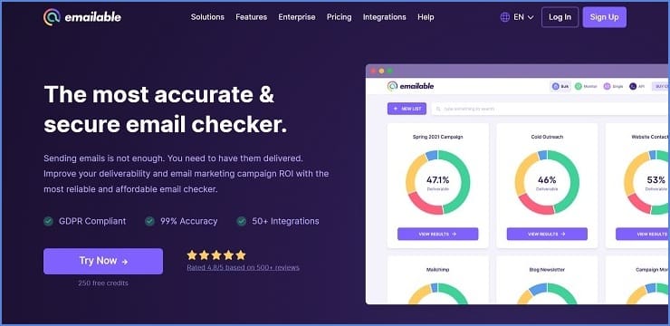 Emailable - Hunter.io Alternative