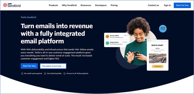 SendGrid - SparkPost Alternatives