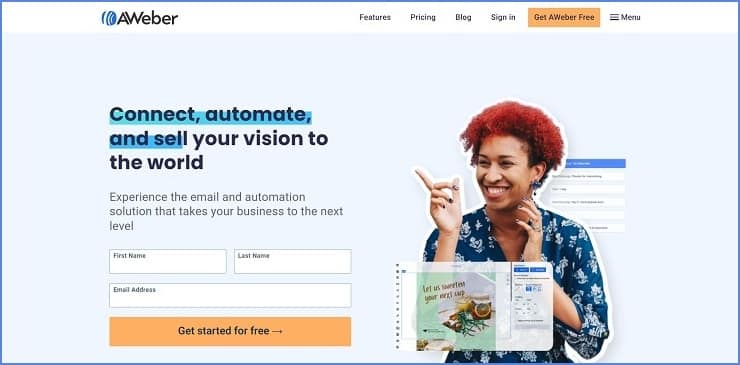 AWeber - Feature-Rich EmailOctopus Alternatives