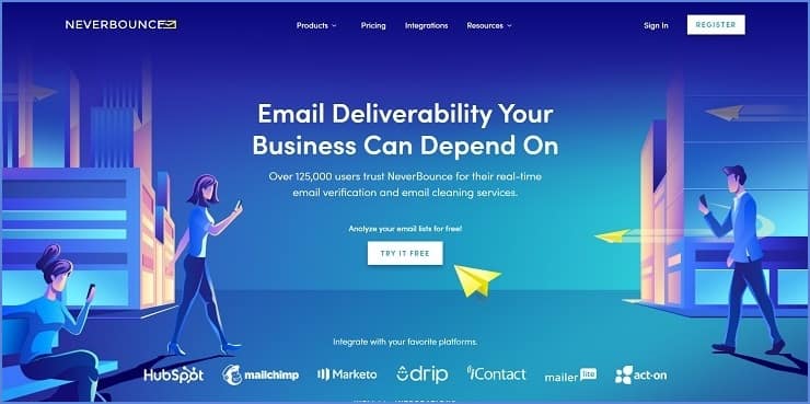 NeverBounce - List Cleaning Service