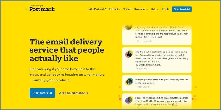Postmark - Amazon SES Alternative With High Deliverability