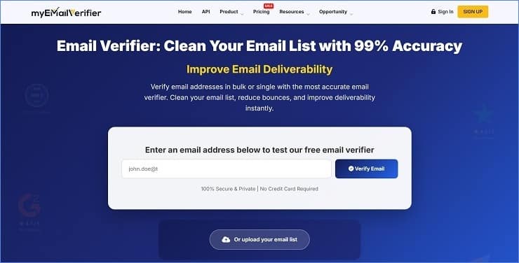 MyEmailVerifier - Alternative To MailboxValidator With Deeper Catch-All Scoring