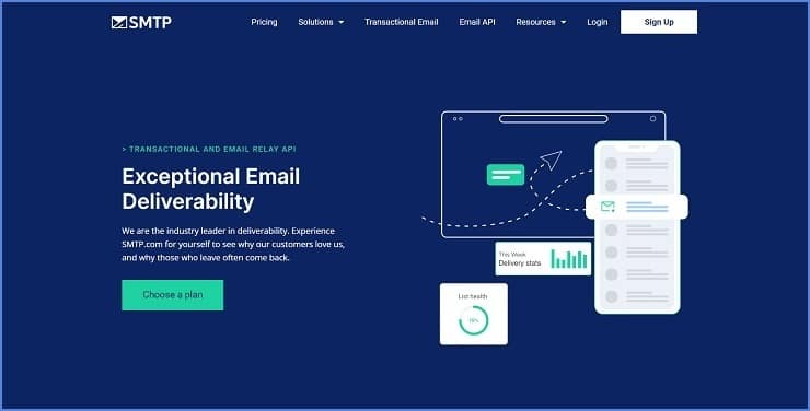 SMTP.com - AWS SES Alternatives