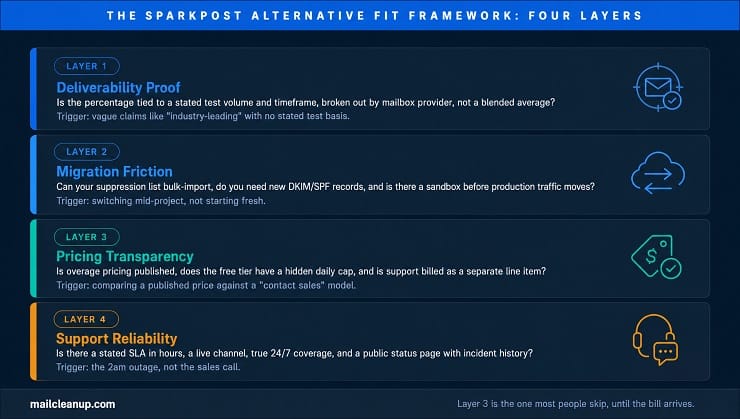 SparkPost Alternative Fit Framework