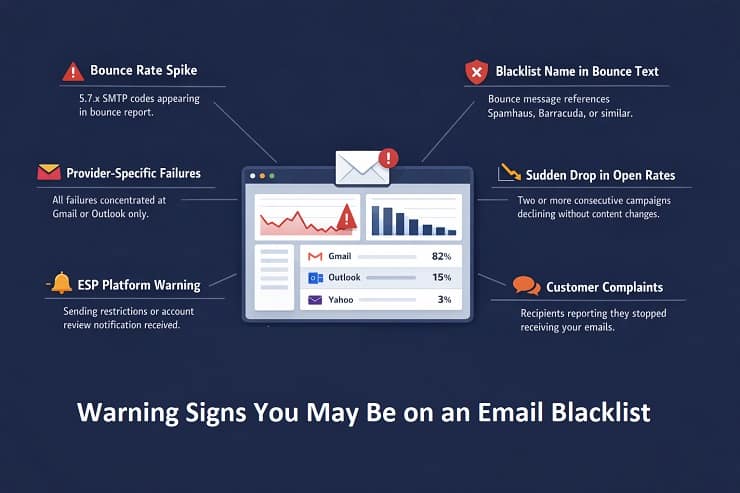 Blacklist Warning Signs Visual