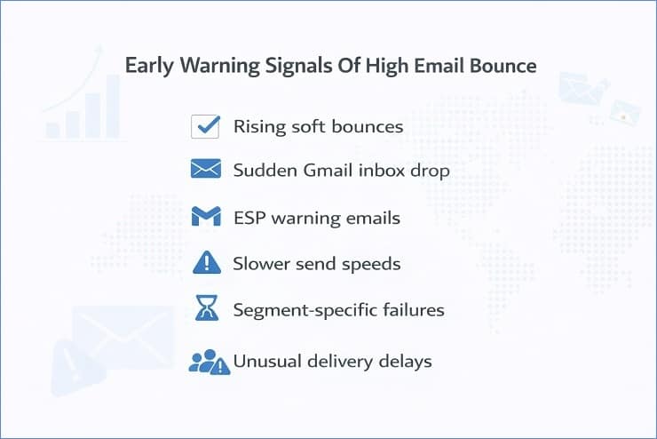 Early Warning Signals Of High Email Bounce