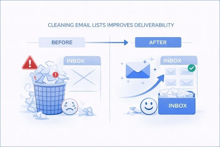 Email Deliverability Recovery Over Time