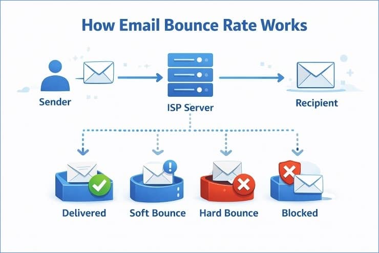 How Email Bounce Rate Works