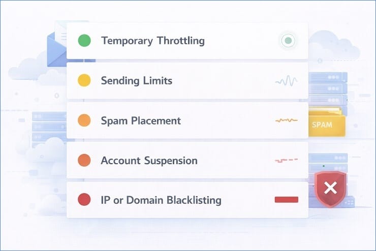 ISP & ESP Penalty Escalation Ladder