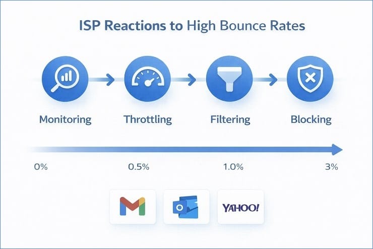 ISP Reaction Timeline Graphic