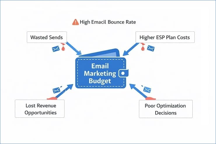 The Business Impact of a High Email Bounce Rate