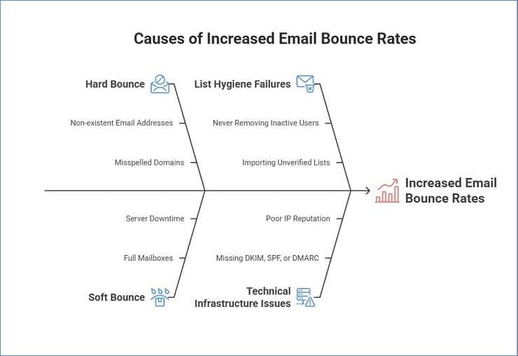 Email Bounce Causes Matrix